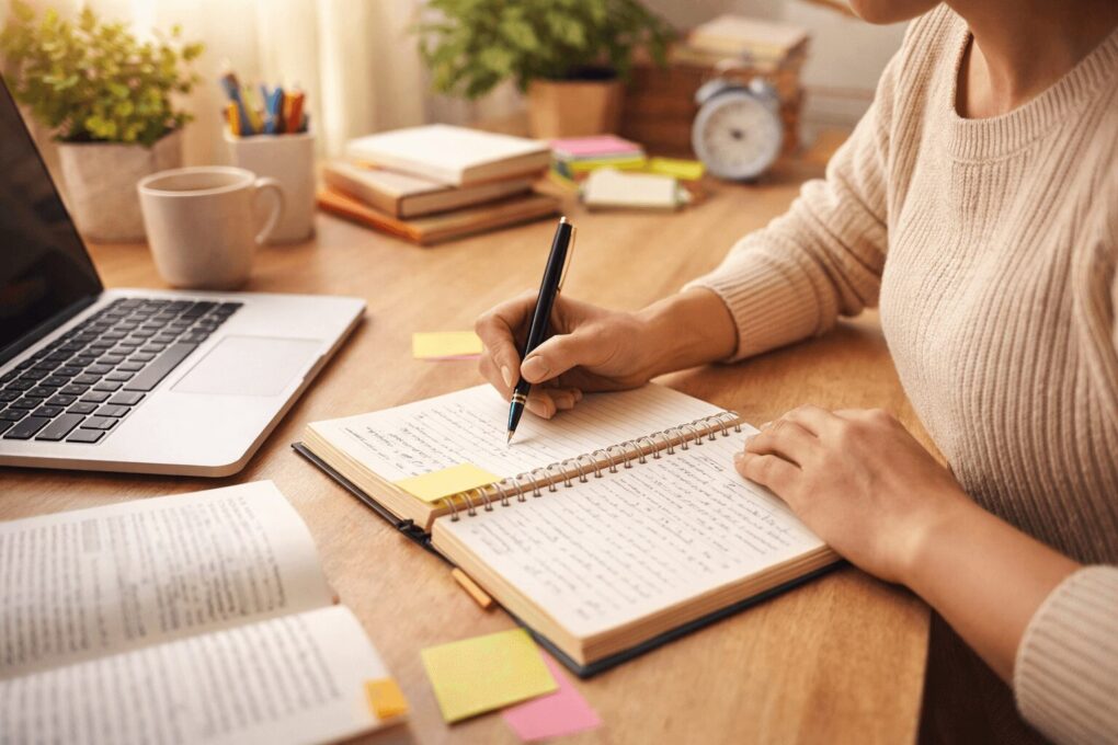 estudante adulto mentalidade de crescimento estudos focados